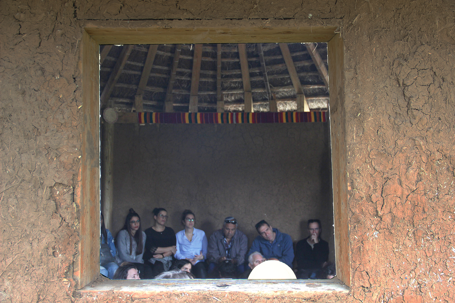סגל ספיר בבית בוף אתיופי מסורתי