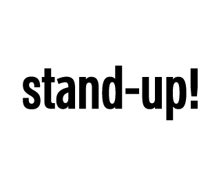לוגו של המיזם stand-up!