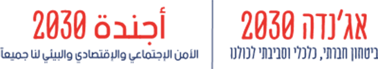 אג'נדה 2030 ביטחון חברתי, כלכלי וסביבתי לכולנו