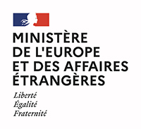 לוגו MINISTERE DE L'EUROPE ET DES AFFAIRES ETRANGERES
