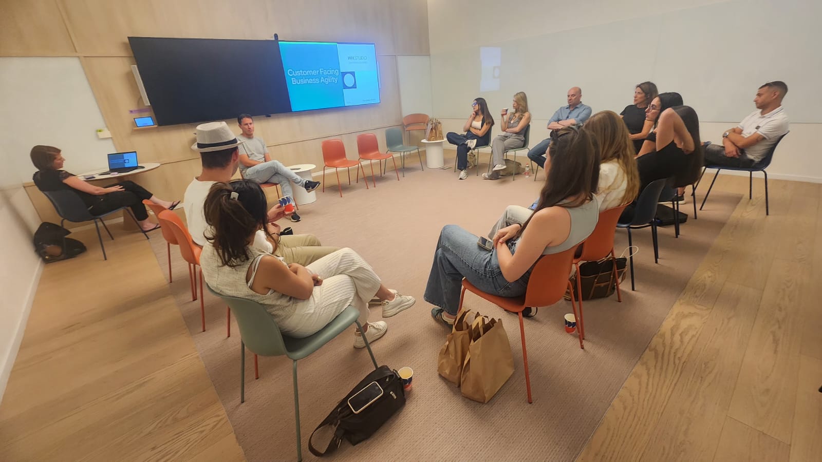 סיור בחברת wix