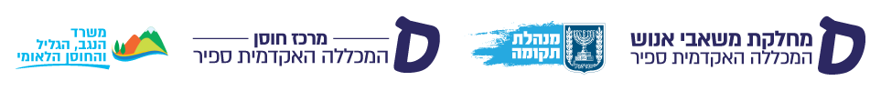 לוגואים לתוכניות חוסן תשפו