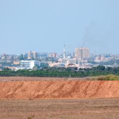 רצועת עזה מכיוון עוטף עזה