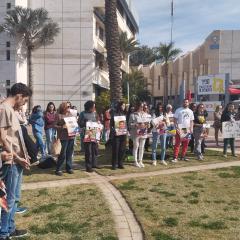 עצרת למען החטופים