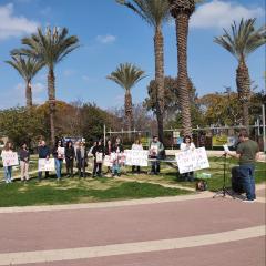 עצרת למען החטופים