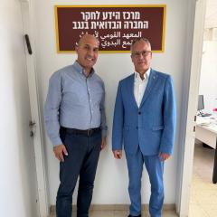 שגריר שוייץ בישראל ביקר בספיר