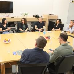 ביקור במכללה האקדמית ספיר לרגל פתיחת השנה האקדמית