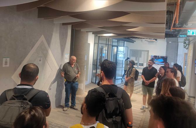 סיור הנדסאי אדריכלות שנה ב'