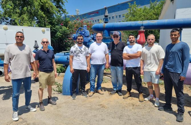 סיורים בתעשייה הנדסאי טכנולוגיות מים תשפ"ד