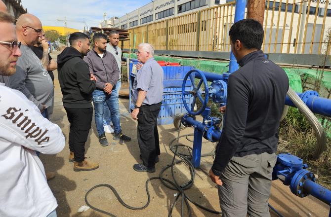 סיורים בתעשייה הנדסאי טכנולוגיות מים תשפ"ד