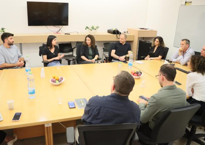 ביקור במכללה האקדמית ספיר לרגל פתיחת השנה האקדמית