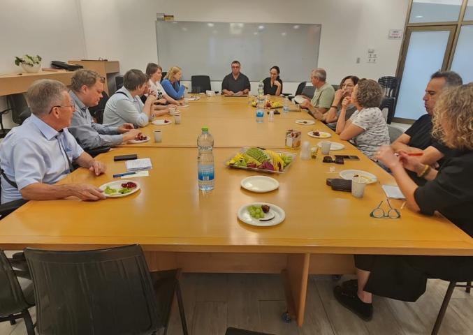 ביקור מגרמניה בספיר