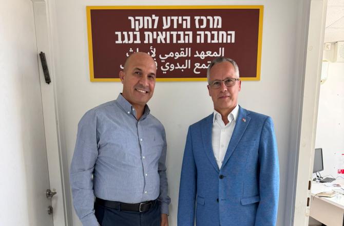 שגריר שוייץ בישראל ביקר בספיר