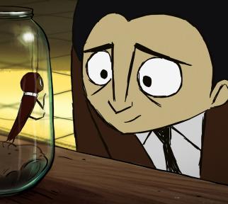 תמונה מתוך סרט האנימציה "מקק" - לחצו לפתיחת הסרטון בחלונית