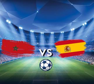 משחק מרוקו נגד ספרד