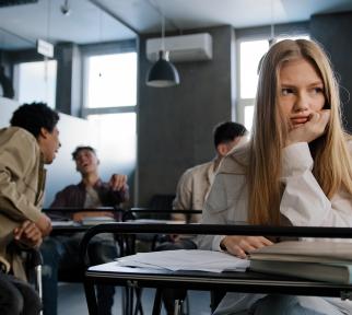 סטודנטית במצוקה