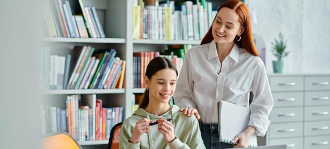 חונכות מתמטיקה לתלמידי ז'